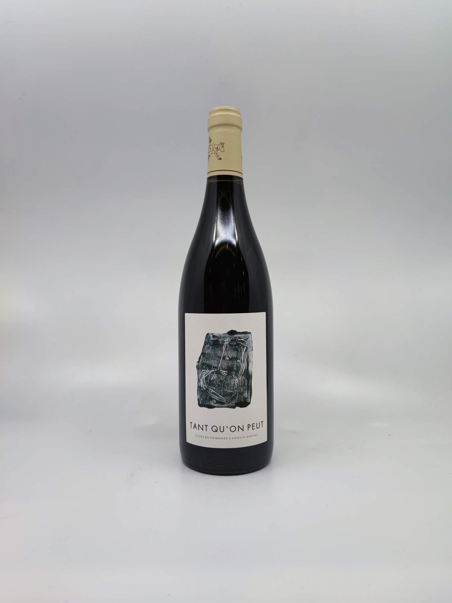 VDF Pinot Noir Tant Qu'on Peut CLOS DU TUE-BOEUF 2020