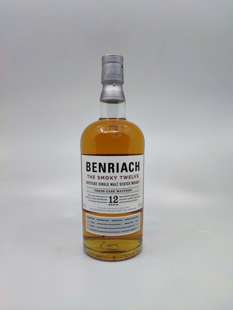 Whisky Benriach 12 ans The Smoky Twelve 46%