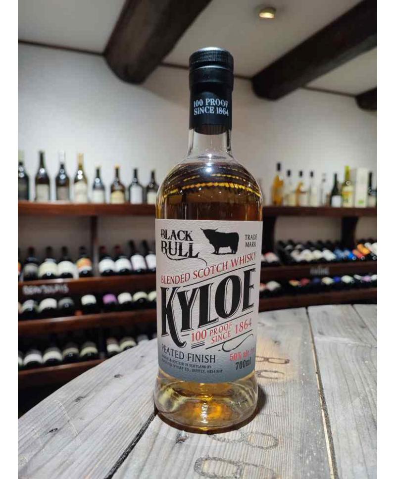 Blended Scotch Whisky Kyloe Black Bull Peated Finish 50%
