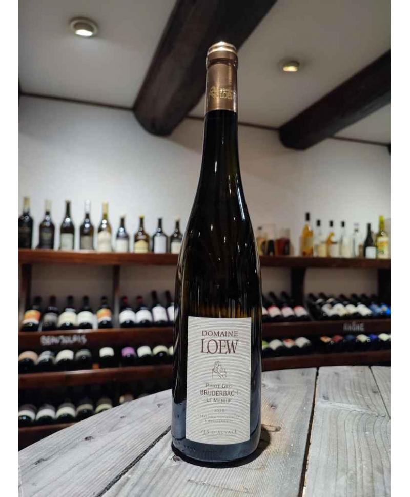 Alsace Pinot Gris Le Menhir Domaine Loew 2020